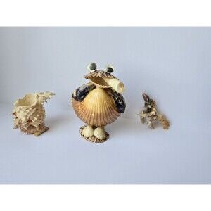 Sea Shell Figures Vintage From Mexico